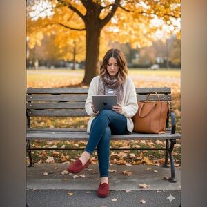 Tod’s Gommino Suede Driving Shoe Sz 6